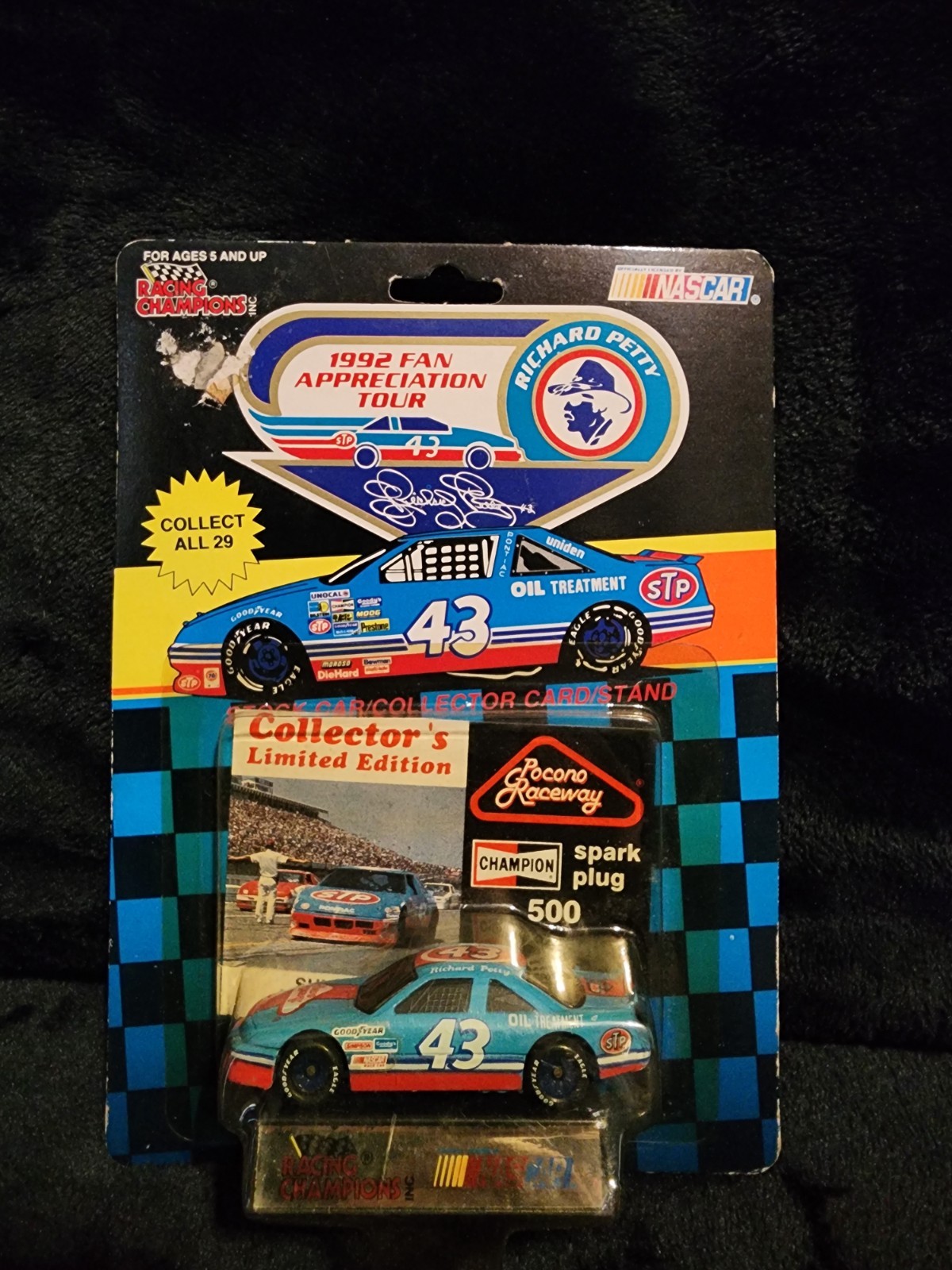 Racing Champions 1:64 Diecast Richard Petty 1992 Fan Appreciation Tour Limited …