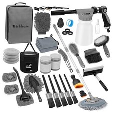 Car Wash Detailing Kit with Foam Gun, Car Cleaning Kit Set,Car Wash Brush