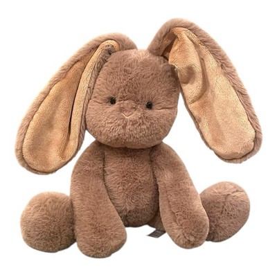 Aurora Bunny Rabbit Taupe Candy Cottontails Plush Stuffed Animal Easter 10''