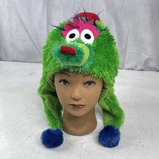 Philadelphia Phillies Phillie Phanatic Plush Mascot Hat Forever Women or Youth