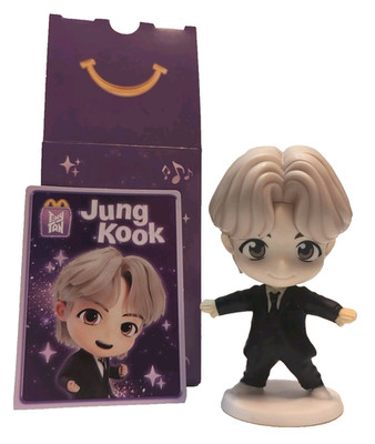 McDonald's 2025 Happy Meal Toy Tiny Tan / BTS JUNG KOOK Figure & Card