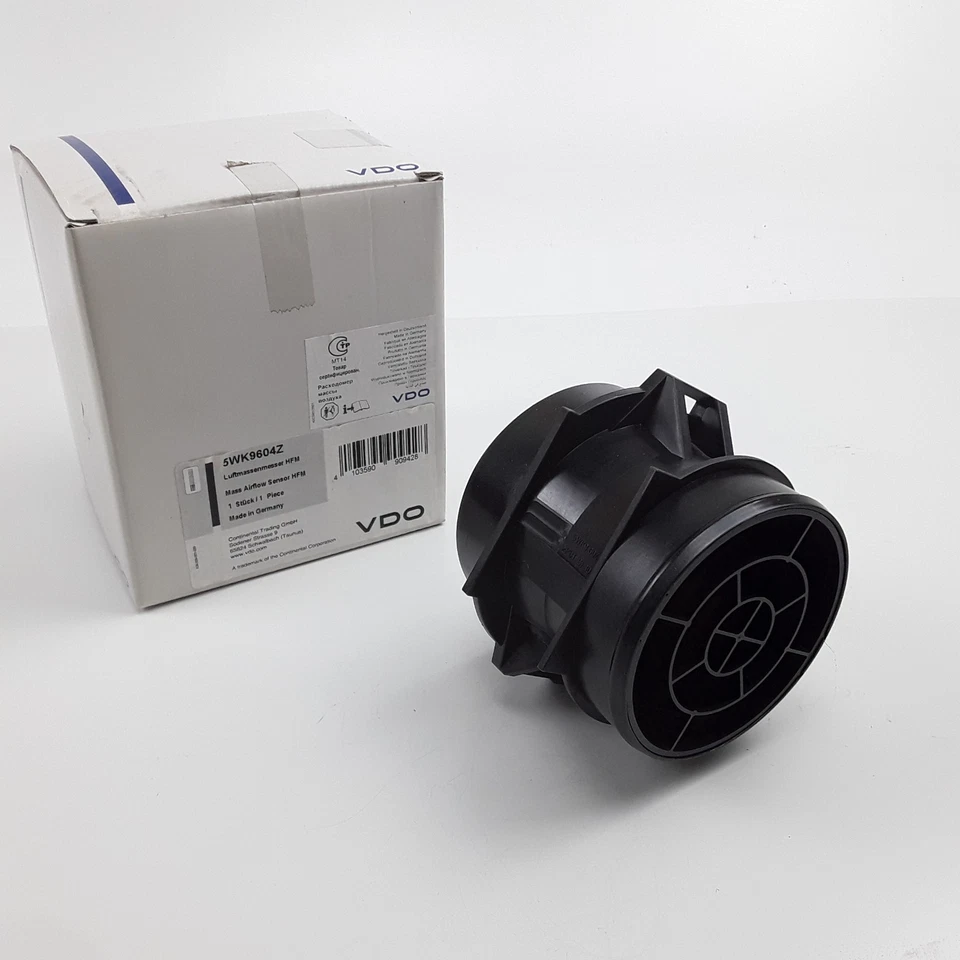 Montaje de brida sensor de flujo de aire másico VDO 5WK9604Z (MAF) para Volvo V40 S40 2000 Foto 4 de 4