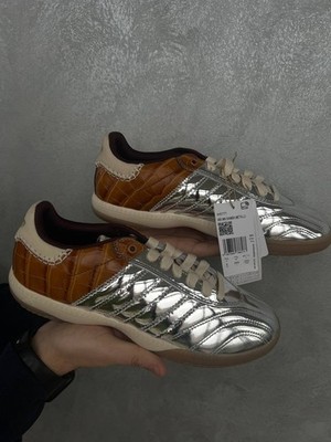 adidas wales bonner Limited Edition WB MN Samba Metallic US 8 silver/brown