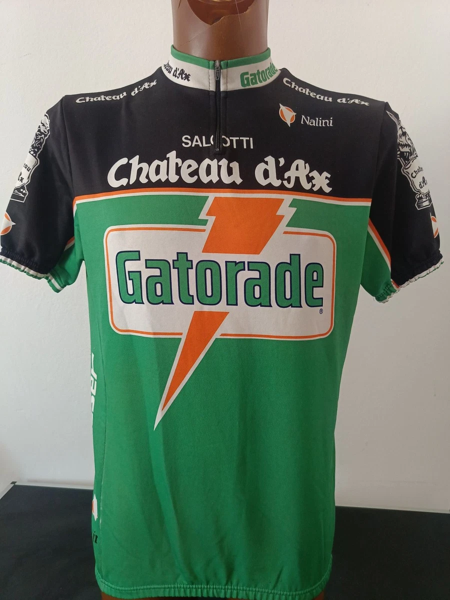 Bugno Nalini Chateau D'Ax Cycling Shirt Moser Vintage 1990