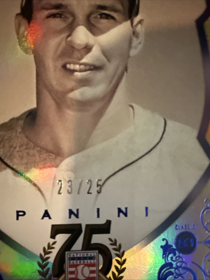 Salón de la Fama Panini 2014 75 aniversario Brooks Robinson marco azul #56/25 Foto 2 de 4