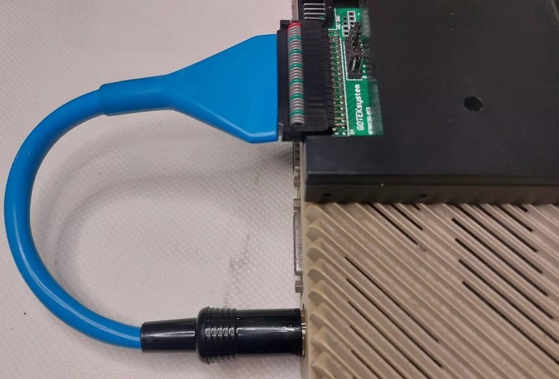 GoTek Floppy Drive to Atari ST Cable 34-way IDC to 14-pin DIN, 0.3m gotek NEW