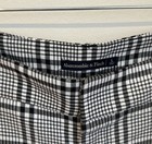 Abercrombie & Fitch Women’s Black and White Trouser Pants Size L — photo 4