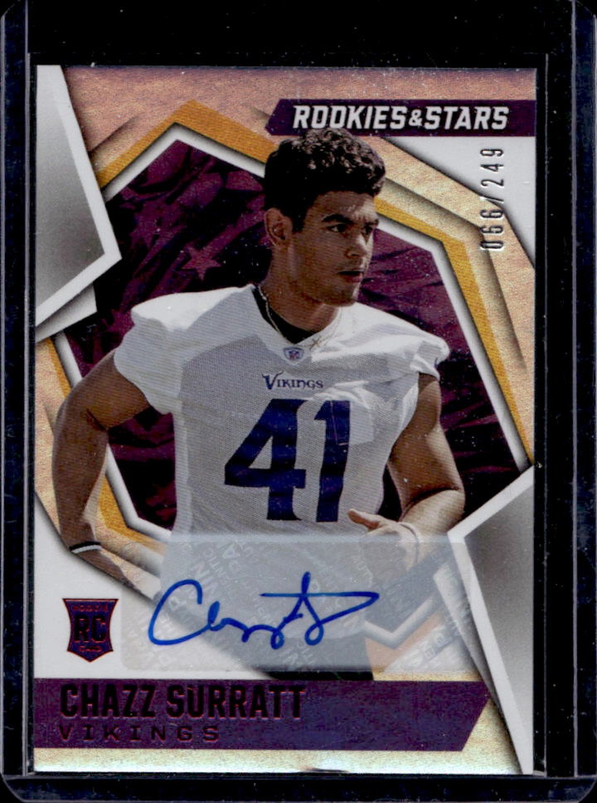 Chazz Surratt Panini Rookies & Stars #158 Signature