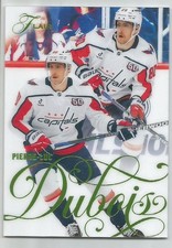 2025-26 Flair Green Variation Pierre-Luc Dubois Card #142 #'d 002/349 Capitals