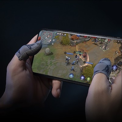 For PUBG Mobile Gaming Finger Sleeve Touch Screen Finger Gloves Cover