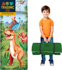 Toddler Nap Mat Kids Sleeping Bag 59    24   , Soft Slumber Bag with Removable Pil