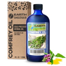 Comfrey Oil Raw with Sunflower Oil, Infused Herbal Body Oil, Sore Muscles, Ac...