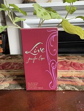 Live by Jennifer Lopez Eau De Parfum Spray for Women 3.4 fl oz/100 ML Sealed.