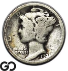 1921 Mercury Dime