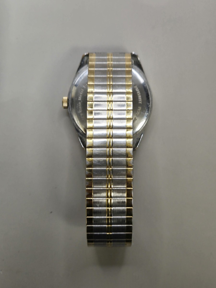 Armitron Mens Expanding Wrist Watch Stainless Steel Day / Date Function View 6
