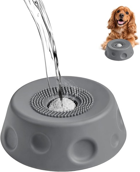 Schleckball Hund Silikon, Schleckmatte Hund Mit Saugnapf, Antischlingnapf FüR-image