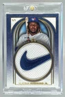 Vladimir Guerrero Jr 2021 Topps Definitive #DPC-VGJ Patch 1/1 Nike Swoosh