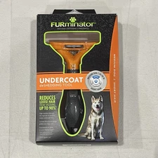 FURminator Undercoat deShedding Tool for Medium Dogs, Short Hair (25-50 lbs) NEW