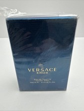 Versace Eros Eau de Parfum Spray Cologne, Regular Size, 3.4 fl oz