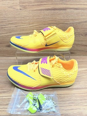 Nike High Jump Elite Track Shoes Mens Size 8.5 Yellow Citron  display picture 1