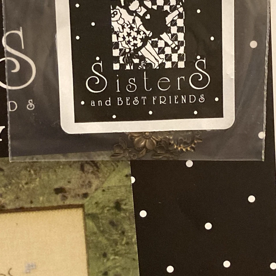 Sisters and Best Friends Summer Joy Cross Stitch Pattern + Embellishments - Image 4 of 4