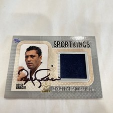 2010 SPORTKINGS ROYCE GRACIE MEMORABILIA 10/10