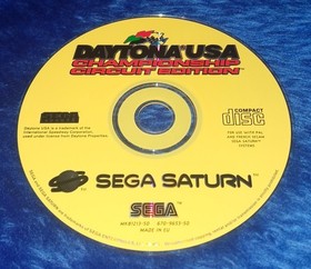 Daytona USA Championship Circuit Edition SEGA SATURN Racing Game PAL
