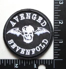 ?AVENGED SEVENFOLD METAL BAND BATTLE VEST JACKET EMBROIDERED IRON ON PATCH