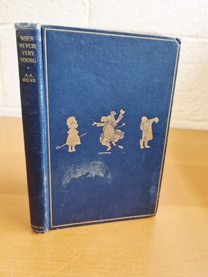 A. A. MILNE When We Were Very Young - 5th edition 1924 - GD