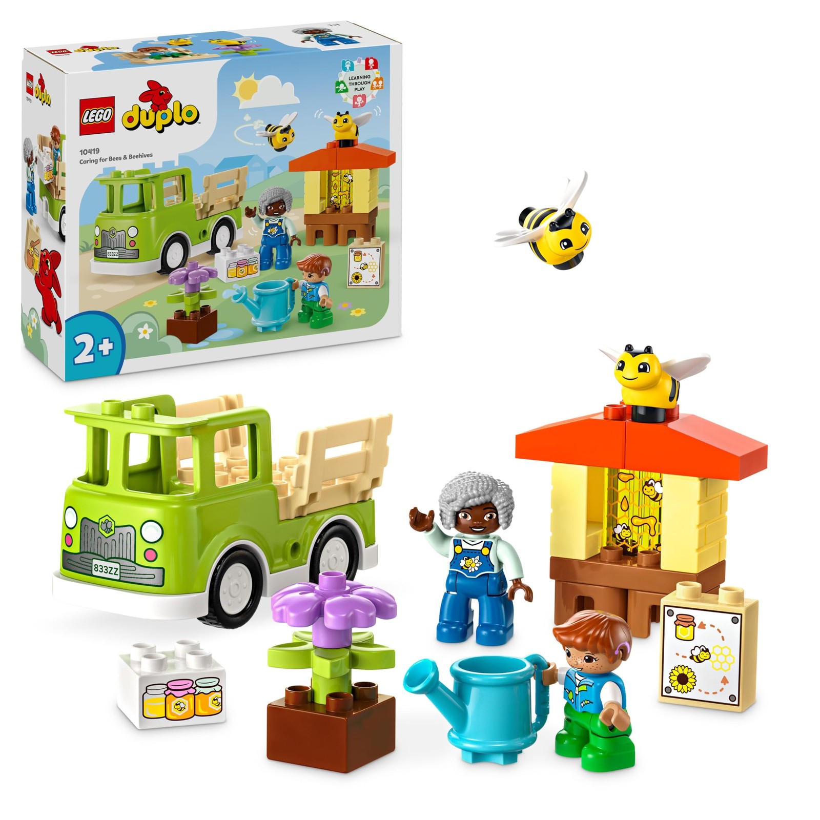 LEGO DUPLO Cura di Api e Alveari, Gioco Educativo per Bambini e Bambine in età P
