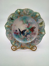Collector Plate By Lena Liu "Enchanted Wings" Jewels of the Garden Series