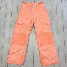 Columbia Omni heat bugaboo Youth insulated snow pants size Large 14/16 Coral