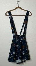 Hot Topic Skirt Animated Disney Dog Movies Suspender Skirt Women  s Med. New Tags