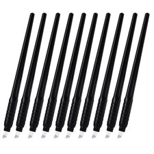 Disposable Manual Microblades Pen,14Pin,14F,0.18mm For Eyebrow Lip Makeup