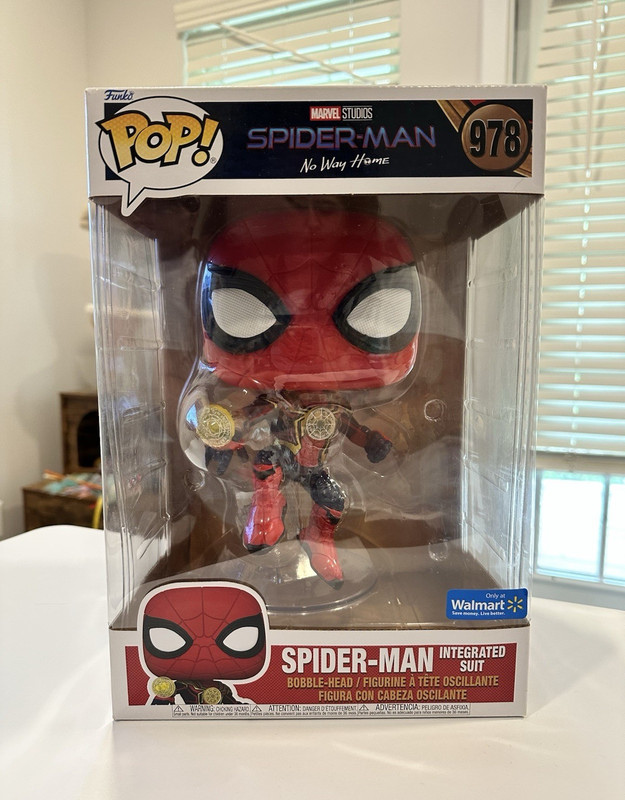 Funko Pop! Vinyl Marvel Spider-Man Integrated Suit #978 Walmart Exclusive