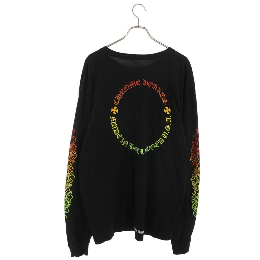 Chrome Hearts CH L S 1 Arm Floral Cross Gradient Long Sleeve Top Men's XXL Used thumbnail 3