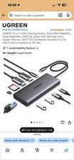 UGREEN Revodok Pro 210 USB-C Dock 10-in-1 Dual HDMI 4K 60Hz GbE SD/TF