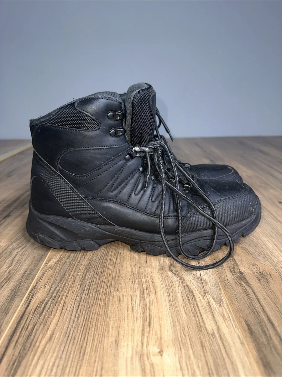 Bottes d'hiver chaudes et imperméables femme, NH 100 Mid - Noir fum, Gris asphalte - Quechua - Décathlon