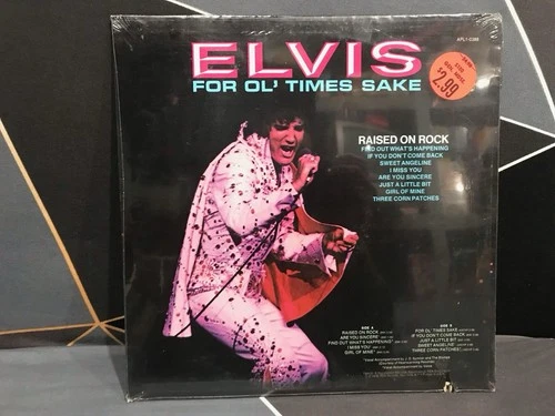 Elvis Presley 12"LP Raised On Rock For Ol Times Sake 1973 Vinyl RCA SEALED RARE