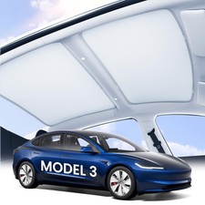 Zanch 2025 Tesla Model 3 Sunshade Roof No-Sag Foldable Heat Insulation