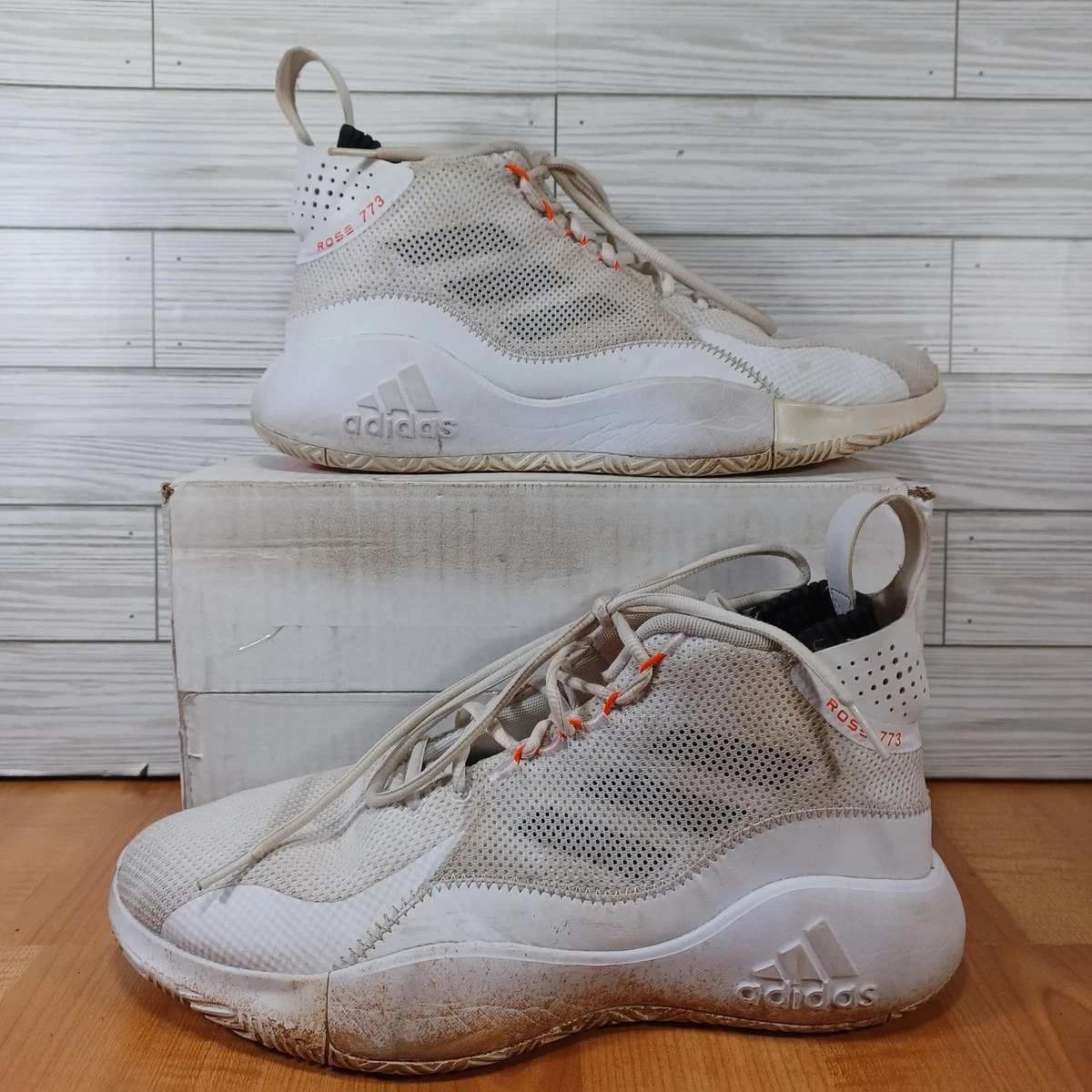 Las mejores ofertas en adidas D Rose 773 3 White | eBay