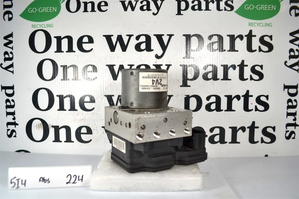 589202V400 Hyundai Veloster 12-13 ABS módulo de control de bomba de freno antibloqueo 5i4 224 Foto 2 de 4