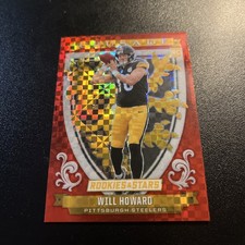 2025 Panini Rookies & Stars - Crusade Will Howard #12 Red Plaid (RC)