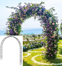 Extra Large Garden Arch 7.2Ft Wide 9.2Ft High, Wedding Arch for Ceremony, Outdoo