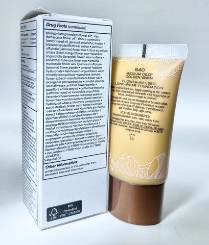 Origins Pretty In Bloom SPF 20 Long wear foundation 1oz/30ml (CHOOSE YOUR COLOR) - Picture 5 of 30