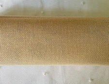 Blank Needlepoint Canvas 24 Ct Congress Cloth Ivory Size 24-1/2" X 12" New
