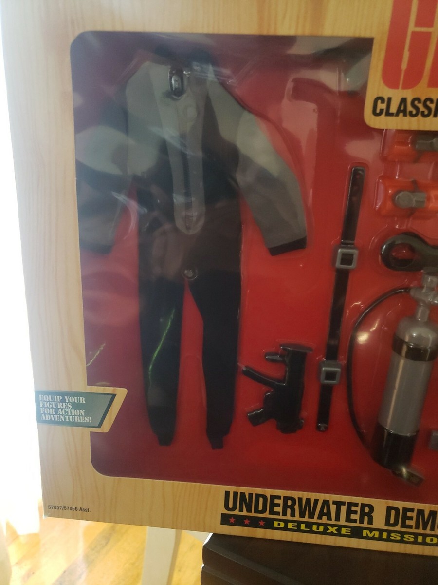 その他 GIJOE UNDERWATER DEMOLITION SET GI JOE UNDERWATER DEMOLITION SET DELUXE MISSION GEAR NEW