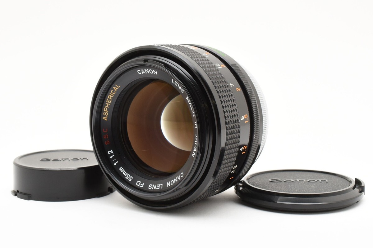 FD55mm F1.2 S.S.C. アスフェリカル Near Mint* Canon FD 55mm f1.2 S.S.C. SSC Aspherical ASPH