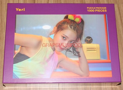 RED VELVET SM OFFICIAL GOODS PUZZLE PACKAGE + POSTER + LUCKY CARD