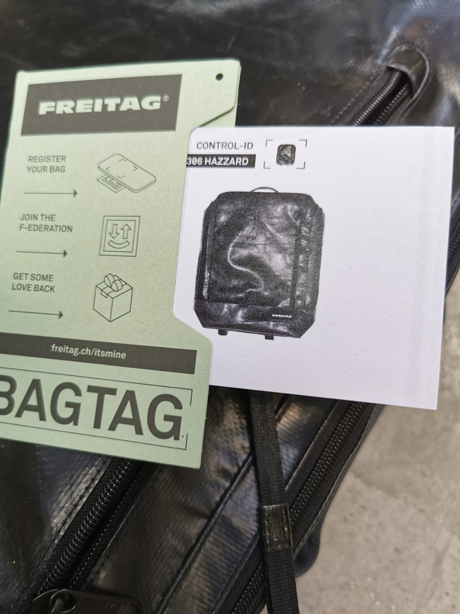 Sac à Dos Freitag F306 Hazzard Noir - Bagage Souple Unisexe
